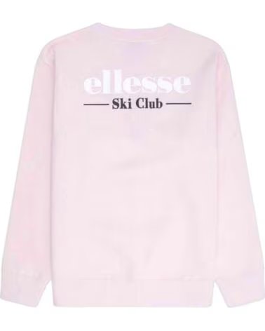 ELLESSE SWEATSHIRT S4X21106-808 EM COR-DE-ROSA PARA RAPARIGAS