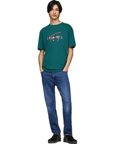 TOMMY HILFIGER T-SHIRT A MANICA CORTA DM0DM19683CWG AZUL