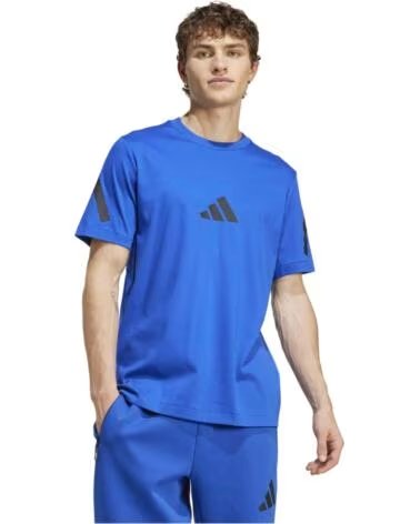 ADIDAS KURZARMSHIRT JF6543 BLAU HERREN MULTICOLOR