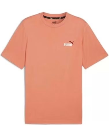 PUMA T-SHIRT A MANICA CORTA 674470-62 ARANCIONE DA UOMO MULTICOLOR