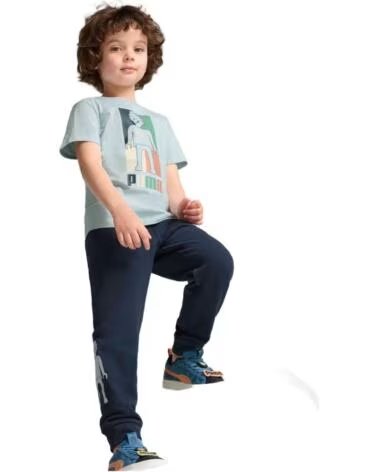 PUMA PANTALON LONG ENFANT 627391-14 AZUL