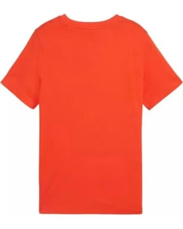 PUMA KURZARMSHIRT 681841-18 ORANGE KINDER UNISEX MULTICOLOR