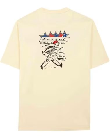 BESSEL FRIENDS T-SHIRT MANICA CORTA BTS001F24VAINILLE AMARILLO