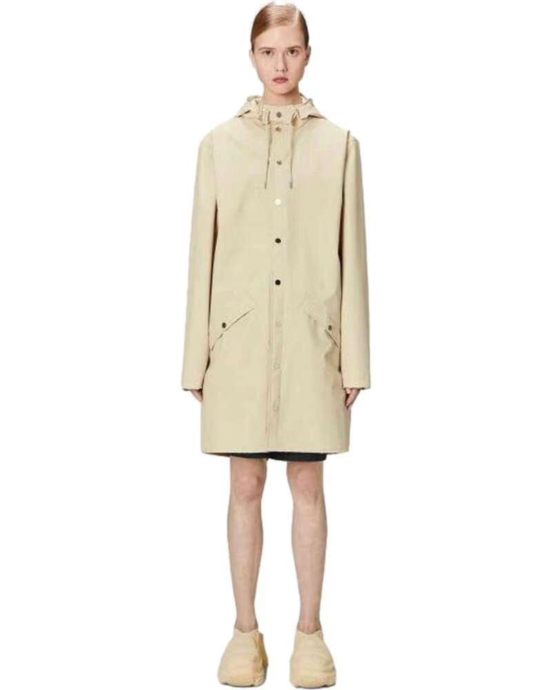 RAINS CASACO IMPERMEÁVEL 12020DUNE PARA MULHER BEIGE