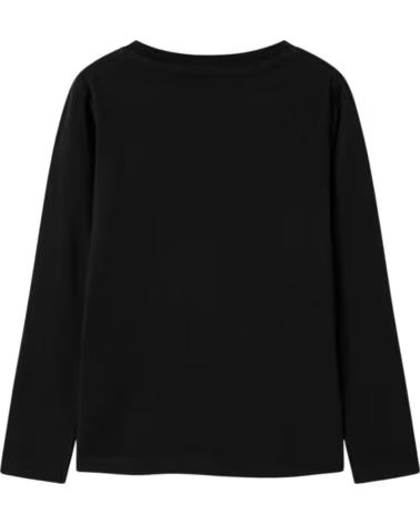 NAME IT CAMISOLA DE MANGA LONGA 13236063-BLACK SHINE LIKE A STAR MENINAS NEGRO