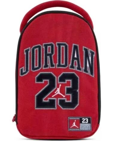 BOLSA JORDAN 9A0837-R78 EN ROJO PARA NIÑOS MULTICOLOR