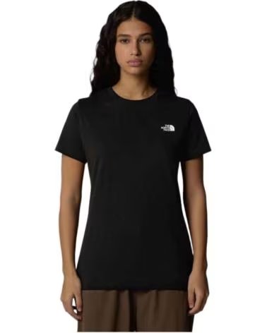 THE NORTH FACE T-SHIRT À MANCHES COURTES NF0A87NHJK31 EN NOIR POUR FEMME MULTICOLORE MULTICOLOR