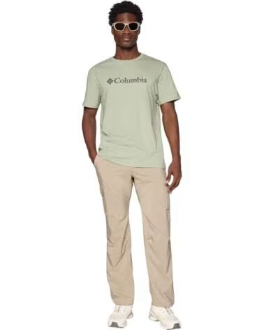 COLUMBIA KURZARMSHIRT 1680053354 HERREN GRÜN MULTICOLOR