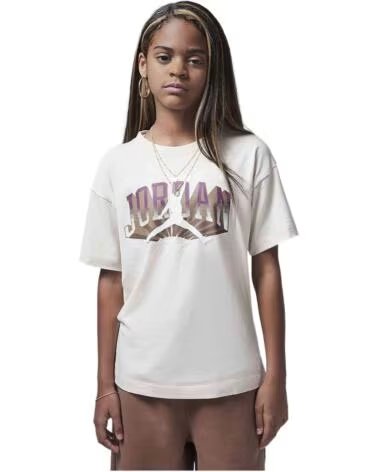 JORDAN KURZARMSHIRT 45D522-G7H IN WEISS FÜR KINDER UNISEX MEHRFARBIG MULTICOLOR