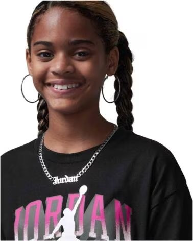 JORDAN T-SHIRT DE MANGA CURTA 45D522-023 PARA MENINAS MULTICOLOR