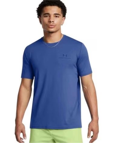 UNDER ARMOUR KURZARMSHIRT 1383973-432 HERREN BLAU MULTICOLOR