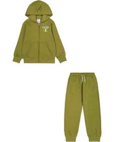 CHAMPION SURVÊTEMENT COMPLET 306913-GS573 VERT ENFANT MULTICOLOR