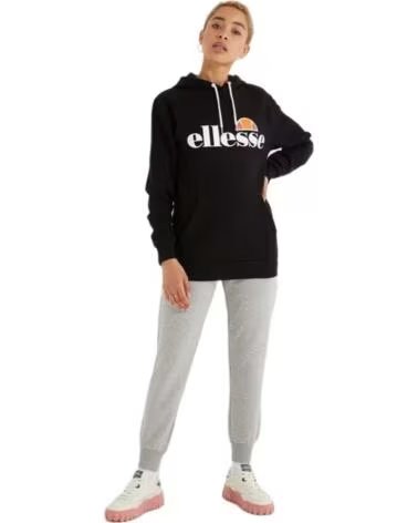 KAPUZENPULLOVER SGS03244 BLACK DAMEN MULTICOLOR