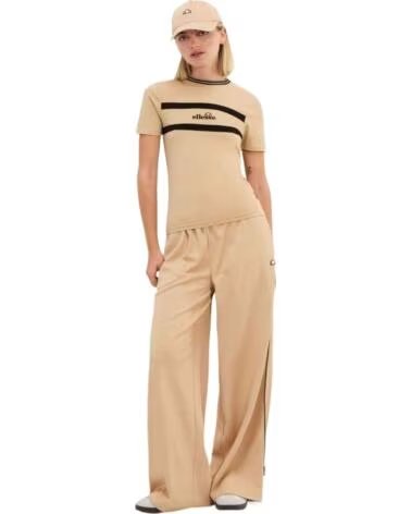 ELLESSE T-SHIRT À MANCHES COURTES SGX21023-214 BEIGE FEMME MULTICOLOR