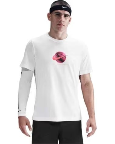 NIKE KURZARMSHIRT HJ3464-100 FÜR HERREN WEISS MULTICOLOR