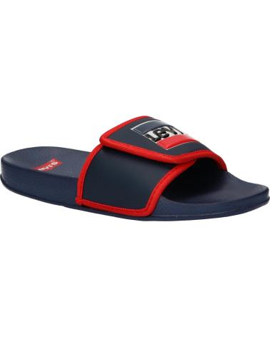 Chanclas de Mujer y Niña y Niño LEVIS VPOL0023S GAME 0290 NAVY-RED