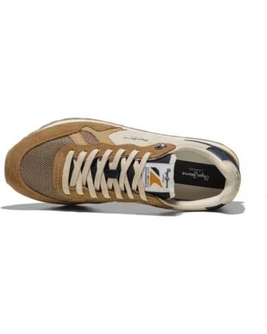 PEPE JEANS SCARPE DA GINNASTICA PMS40030-855 DA UOMO BEIGE