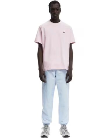 LACOSTE KURZARM-T-SHIRT TH7318-T03 IN ROSA FÜR HERREN