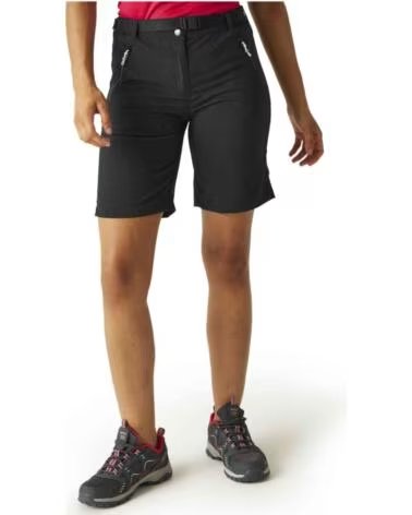PANTALONCINI DA TREKKING REGATTA RWJ269-800 DA DONNA NEGRO