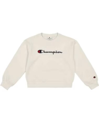 CHAMPION SWEATSHIRT COM CAPUZ 405086-YS141 EM BEGE PARA MENINAS