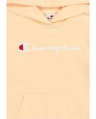 CHAMPION SUDADERA CON CAPUCHA 405076-PS196 EN NARANJA PARA NIÑAS