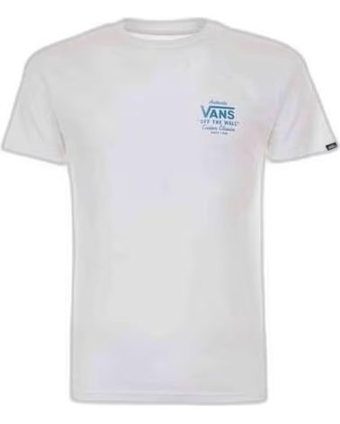 VANS OFF THE WALL KURZARM-T-SHIRT VN0A3HZFCZM1 FÜR HERREN BLANCO