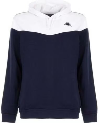 KAPPA FELPA CON CAPPUCCIO 341H1DWA00 BLOCK COLOR UOMO MULTICOLOR