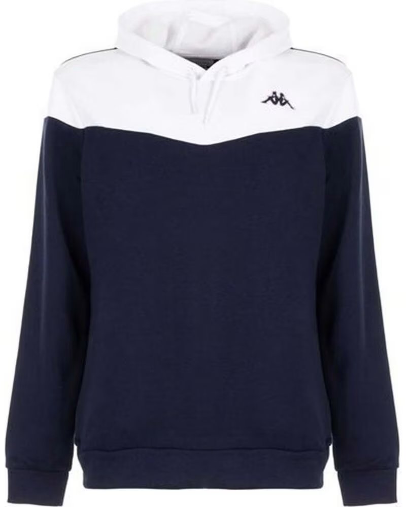 KAPPA FELPA CON CAPPUCCIO 341H1DWA00 BLOCK COLOR UOMO MULTICOLOR