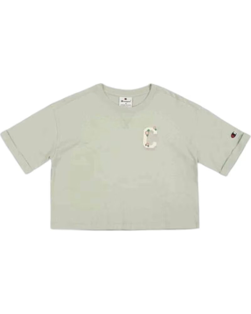 CHAMPION CAMISETA DE MANGA CORTA 405095-GS129 PARA NIÑAS VERDE