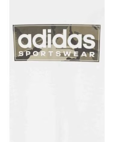 ADIDAS KURZARMSHIRT JX6871 CAMO LINEAR GRAPHIC IX6871 UNISEX KINDER BLANCO