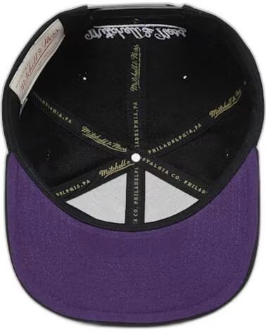 MITCHELL NESS Gorra Hhss3280-Lalyypppblck en negro para unisex NEGRO