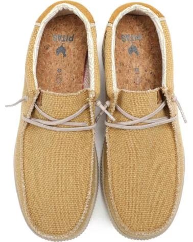 WALK IN PITAS SNEAKER S25M-W10-SVE-23 SENFGELB FÜR HERREN AMARILLO