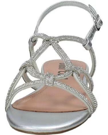 BIBI LOU SANDALI 859Z00HGDLIV-PLATA DA DONNA ARGENTO PLATEADO