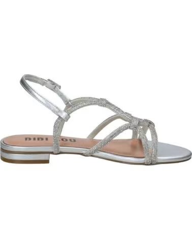 BIBI LOU SANDALI 859Z00HGDLIV-PLATA DA DONNA ARGENTO PLATEADO