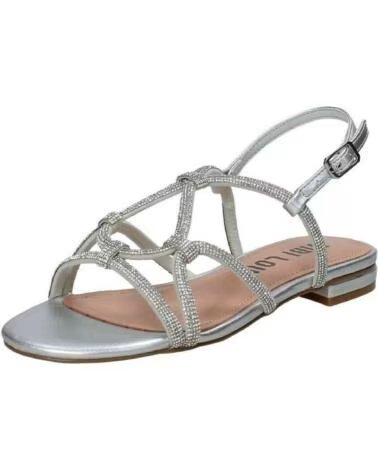 BIBI LOU SANDALI 859Z00HGDLIV-PLATA DA DONNA ARGENTO PLATEADO