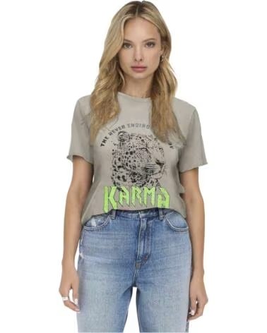 ONLY CAMISETA DE MANGA CORTA 15307412-ALLOYELECTRICK GRIS