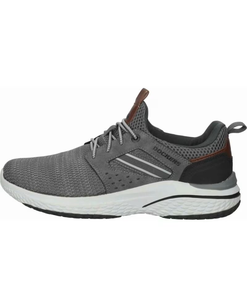 BASKETS DOCKERS BY GERLI 50ME002-706-200 POUR HOMME GRIS