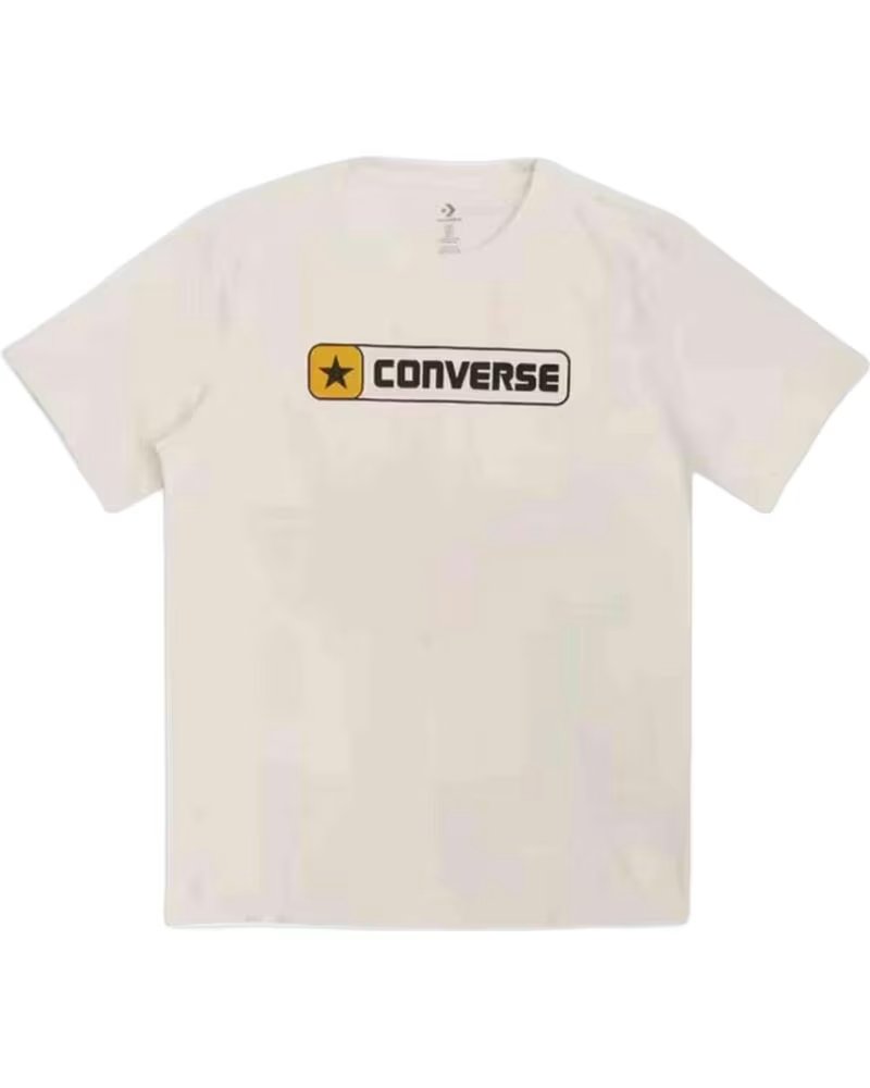 CONVERSE KURZARM-T-SHIRT 10028572-A01 WEISS FÜR HERREN