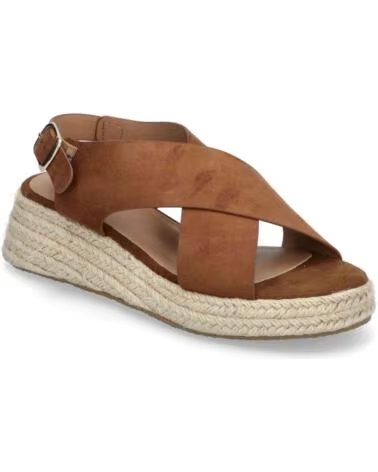 ONLY SANDALI CON PLATEAU 15341283-COGNAC MARRONE DA DONNA MARRON