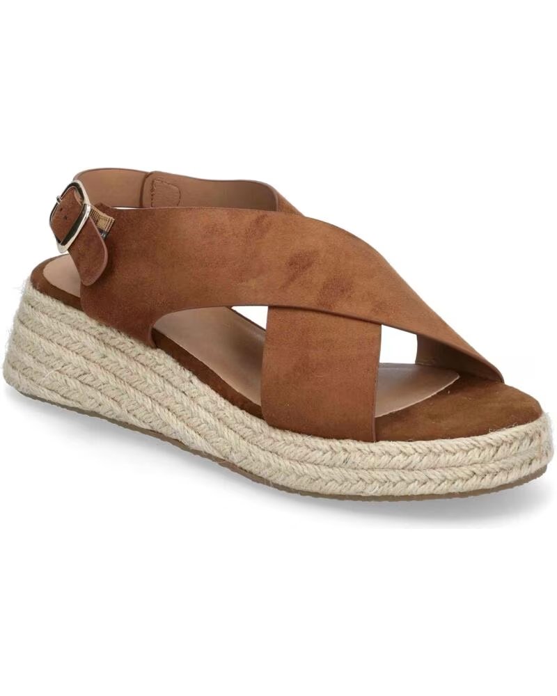 ONLY SANDALI CON PLATEAU 15341283-COGNAC MARRONE DA DONNA MARRON