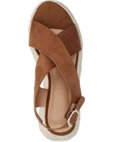 ONLY SANDALI CON PLATEAU 15341283-COGNAC MARRONE DA DONNA MARRON