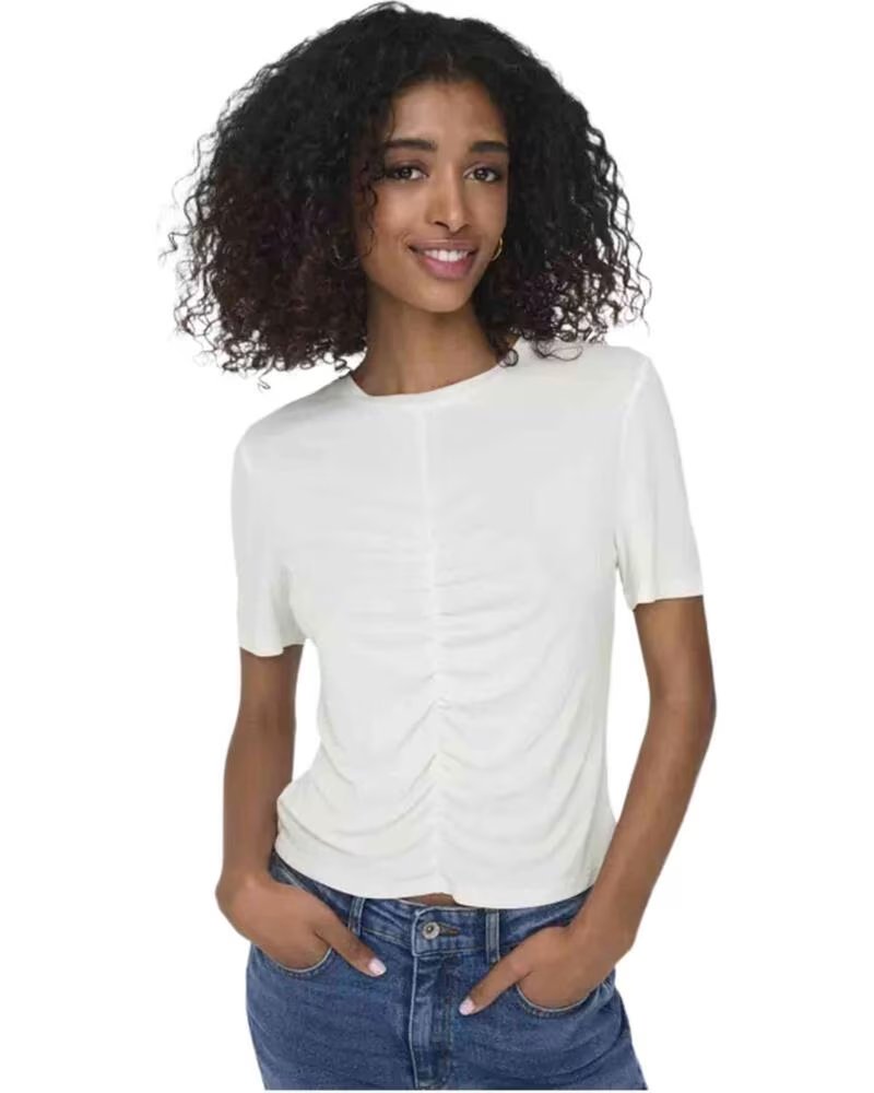 ONLY T-SHIRT À MANCHES COURTES 15346602-CLOUDDANCER BLANCO