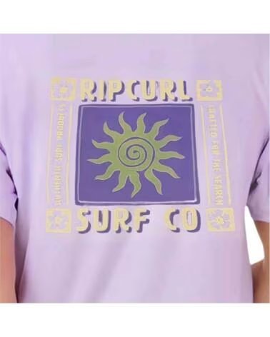 RIP CURL MAGLIETTA MANICA CORTA 180WRV-0108 VIOLA MORADO