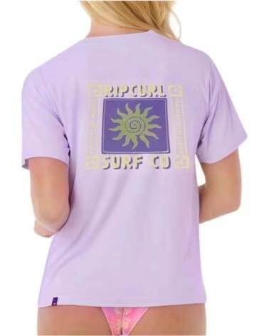 RIP CURL MAGLIETTA MANICA CORTA 180WRV-0108 VIOLA MORADO