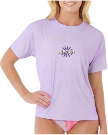 RIP CURL MAGLIETTA MANICA CORTA 180WRV-0108 VIOLA MORADO