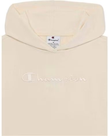 CHAMPION SUDADERA CON CAPUCHA 405087-YS141 PARA NIÑAS BEIGE
