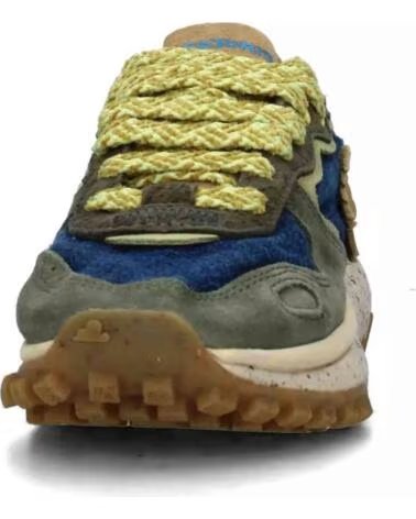 SATORISAN BASKETS 110121A INDIGO VERT HOMME BLEU AZUL
