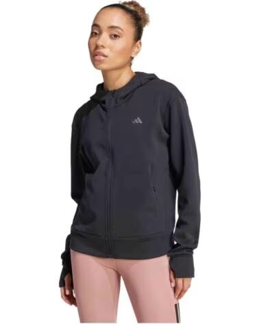 ADIDAS SWEATSHIRT COM CAPUCHO JP2654 PARA MULHER NEGRO