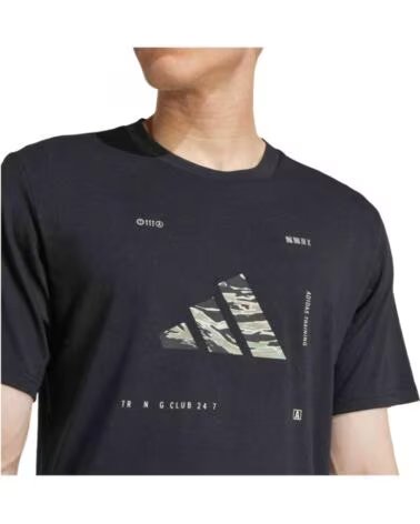 ADIDAS KURZARMSHIRT JD8231 HERREN NEGRO