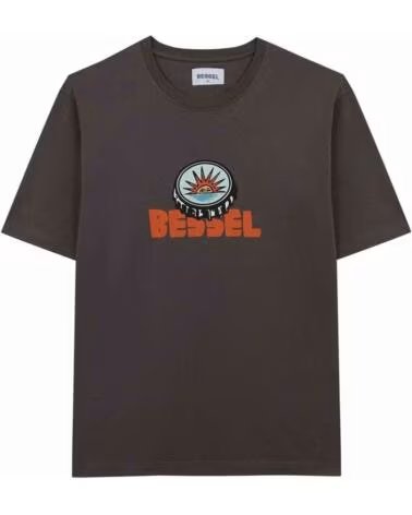 BESSEL FRIENDS KURZARMSHIRT BTS003SS25DG UNISEX GRIS